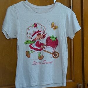 Vintage Style Strawberry Shortcake Tee + Tote Bag